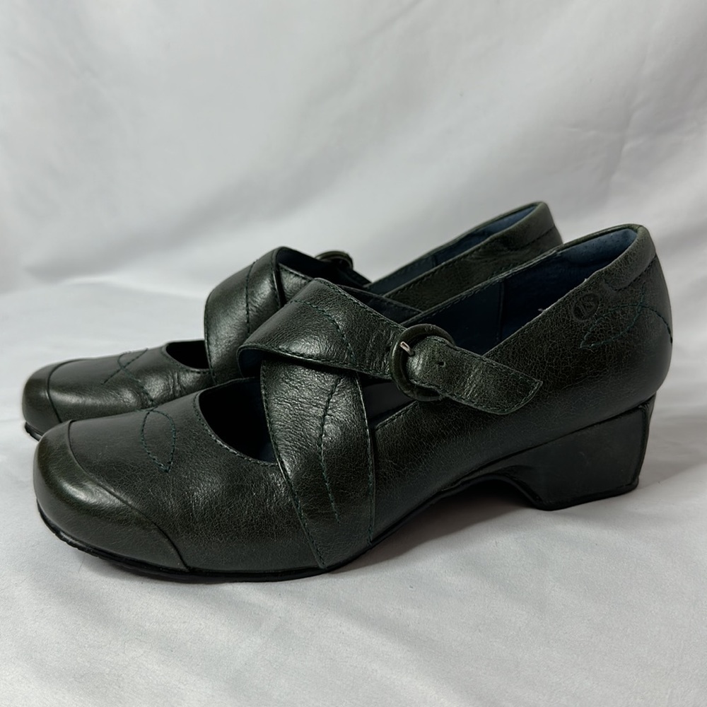 Josef Seibel Marissa Moss Green Mary Jane Heel - Picture 2 of 9